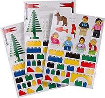 Набор LEGO LEGO Classic Wall Stickers