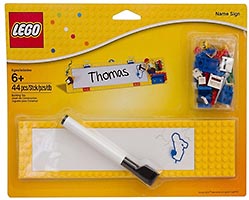 Набор LEGO Именная табличка