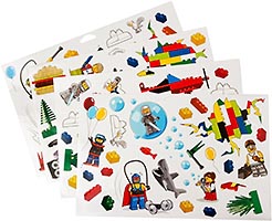 Набор LEGO 851402 Wall Stickers