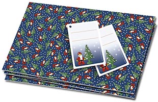 Набор LEGO 851841 Gift Wrap Santa Mini-Figure & Tree