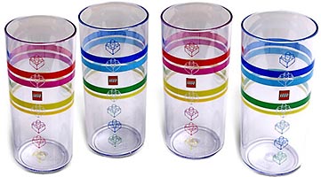 Набор LEGO 851951 Classic Stripes Plastic Tumblers