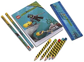 Набор LEGO 851954 Aqua Raiders Stationery Set