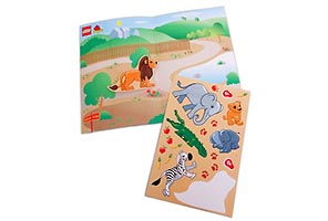 Набор LEGO 851960 Duplo Zoo Sticker Sheet