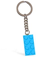 Набор LEGO 852274 Брелок для ключей - Светло-голубой кирпичик
