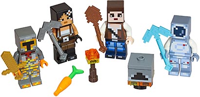 Набор LEGO 853610 Набор минифигурок Minecraft 2
