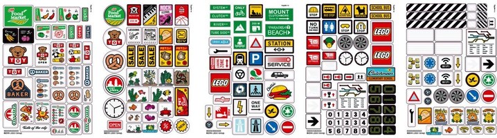 Набор LEGO Brick Stickers