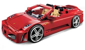 Набор LEGO 8671 Феррари 430 Спайдер в Формате 1:17