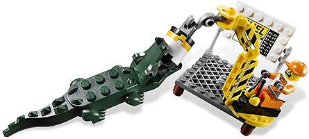 Набор LEGO Болото аллигатора