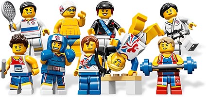 Набор LEGO Боксер Брауни - олимпийская сборная