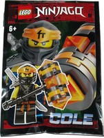 Набор LEGO 892062 Cole with Cyber-sledge and Katana