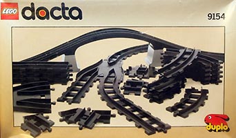 Набор LEGO 9154 Мост и рельсы