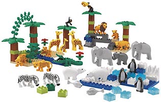 Набор LEGO 9214 Дикие животные