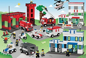 Набор LEGO Набор Службы спасения