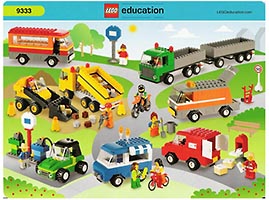 Набор LEGO Набор дорожной техники