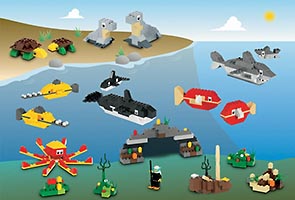Набор LEGO Набор Животные