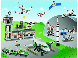 Набор LEGO Космос и аэропорт