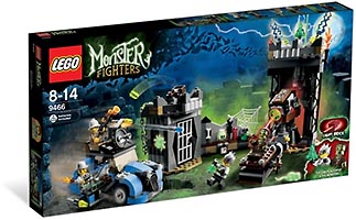 Набор LEGO Сумасшедший учёный и его монстр