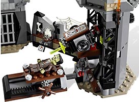 Набор LEGO Сумасшедший учёный и его монстр