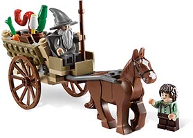 Набор LEGO 9469 Прибытие Гэндальфа