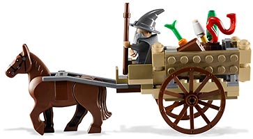 Набор LEGO Прибытие Гэндальфа