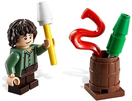 Набор LEGO Прибытие Гэндальфа
