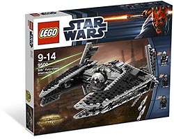 Набор LEGO Ситхский перехватчик класса Фурия