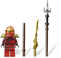 Набор LEGO Кай, ниндзя Огня