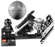 Набор LEGO Перехватчик TIE и Звезда Смерти