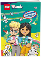 Набор LEGO 9788325342715 Friends. Kolorowanka z Naklejkami