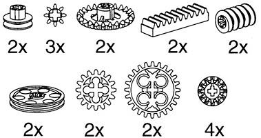 Набор LEGO 9900 Small Gear Wheels