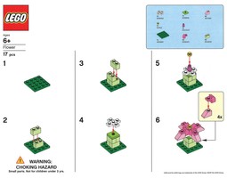 Набор LEGO FLOWER Цветок