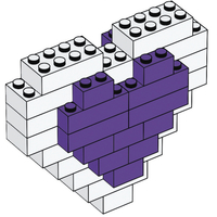 Набор LEGO HEART Heart