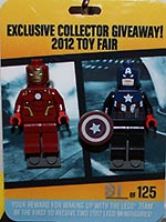 Набор LEGO LCP2012 Iron Man & Captain America (2012 Collectors Preview)
