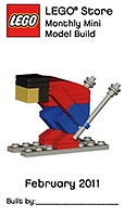Набор LEGO MMMB034 Лыжник