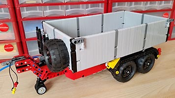 Набор LEGO Прицеп-самосвал для Унимога (пневматический)