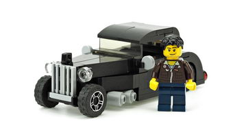 Набор LEGO MOC-10022 Black Hot Rod