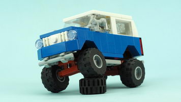 Набор LEGO MOC-10027 Off-road car &Bronco&