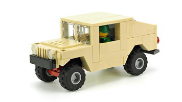 Набор LEGO MOC-10035 Армейский автомобиль