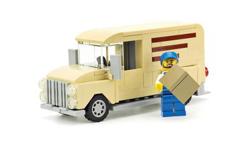 Набор LEGO MOC-10036 Почтовый фургон