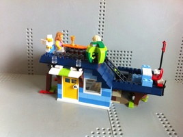 Набор LEGO MOC-10052 Приморский ресторан