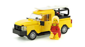 Набор LEGO MOC-10057 Грузовик спасателей