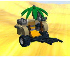 Набор LEGO 60156 Pulled Rickshaw