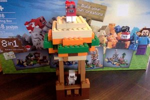 Набор LEGO MOC-10080 21116 Burger Balloon