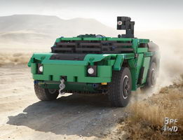 Набор LEGO MOC-10087 KMW FENNEK Command and Control Vehicle
