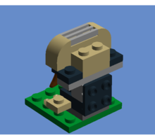 Набор LEGO MOC-10089 60156 Statue