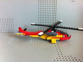 Набор LEGO MOC-10117 Апач AH-64