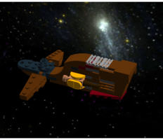 Набор LEGO Microfighter YV-666 Bossk&#39;s Hound&#39;s Tooth