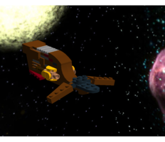 Набор LEGO Microfighter YV-666 Bossk&#39;s Hound&#39;s Tooth