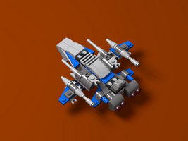 Набор LEGO MOC-10121 Fighter Plane