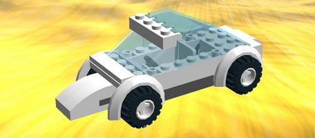 Набор LEGO MOC-10144 Little White Car